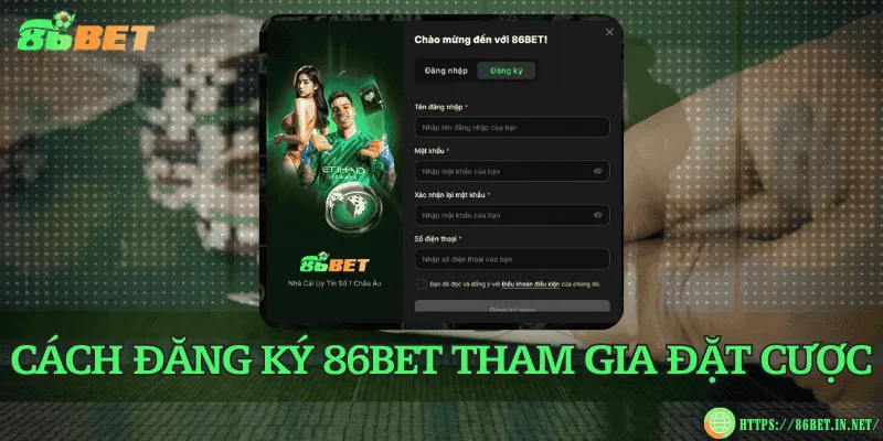 86BET 🎖️ Trang Chính Thức 86BET.COM ✔️ +86K Quà Ưu Đãi Đăng ký 86BET dễ dàng, chỉ vài bước đơn giản nhanh